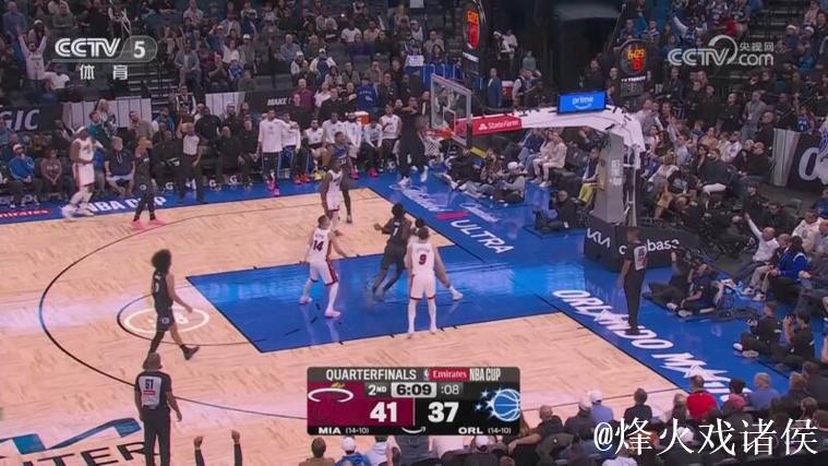 手感更热 魔术逆转胜热队